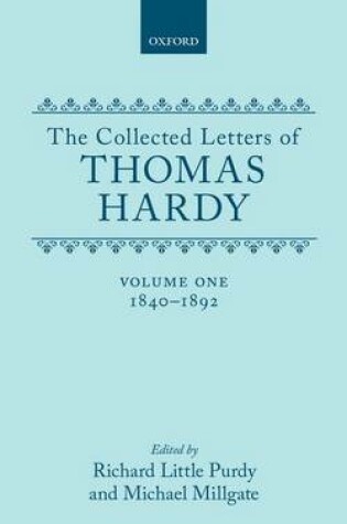 Cover of The Collected Letters of Thomas Hardy