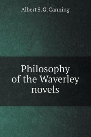 Cover of Philosophy of the Waverley novels