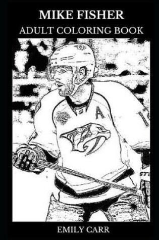 Cover of Mike Fisher Adult Coloring Book