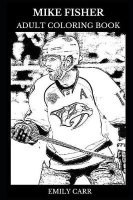 Cover of Mike Fisher Adult Coloring Book