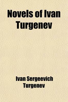 Book cover for Novels of Ivan Turgenev (Volume 11)