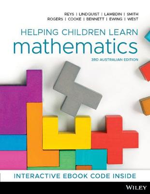 Book cover for Helping Children Learn Mathematics, 3rd Australian Edition