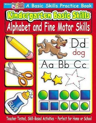 Book cover for Kindergarten Basic Skills: Alphabet and Fine Motor Skills