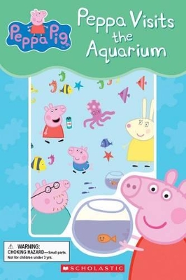 Book cover for Peppa Visits the Aquarium