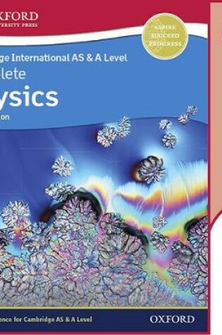 Cover of Cambridge International AS & A Level Complete Physics Enhanced Online Student Book