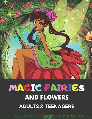 Book cover for Magic fairies and flowers