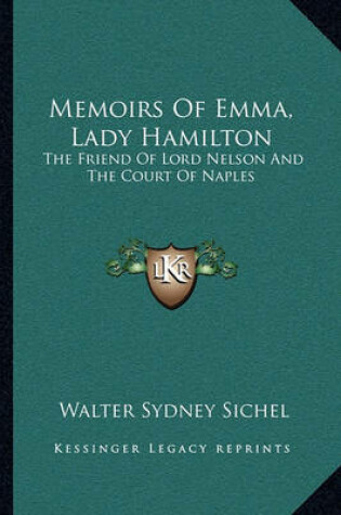 Cover of Memoirs of Emma, Lady Hamilton