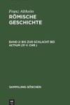 Book cover for Bis Zur Schlacht Bei Actium (31 V. Chr.)
