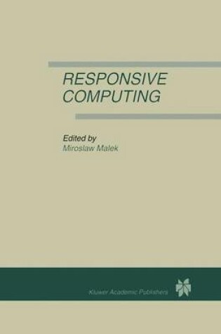 Cover of Responsive Computing