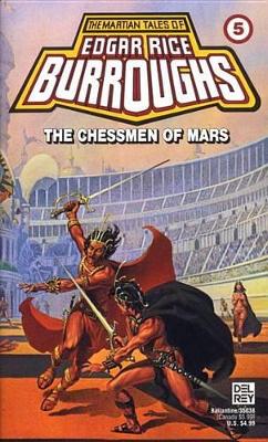 Book cover for The Chessman of Mars