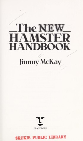 Book cover for The New Hamster Handbook
