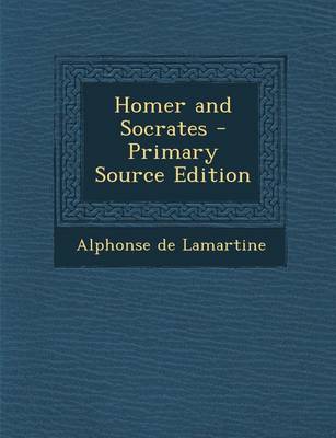 Book cover for Homer and Socrates