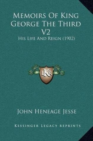 Cover of Memoirs of King George the Third V2