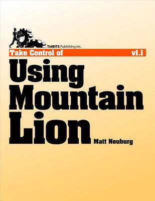 Cover of Take Control of Using Mountain Lion