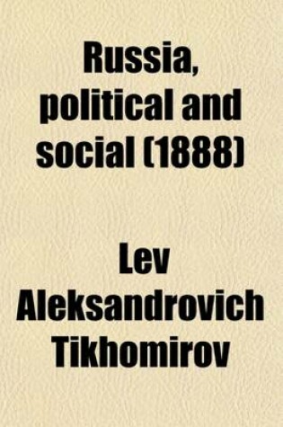 Cover of Russia, Political and Social (Volume 2)