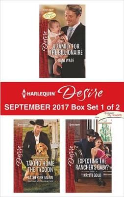 Book cover for Harlequin Desire September 2017 - Box Set 1 of 2