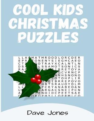 Book cover for Cool Kids Christmas Puzzles