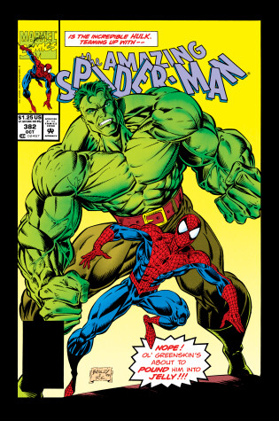 Cover of SPIDER-MAN BY MICHELINIE & BAGLEY OMNIBUS VOL. 2 MARK BAGLEY HULK COVER