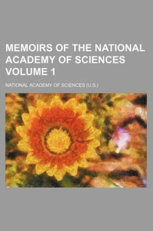 Cover of Memoirs of the National Academy of Sciences Volume 1