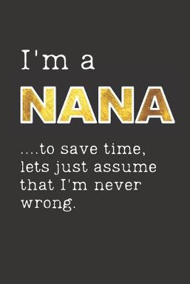 Book cover for I'm a Nana