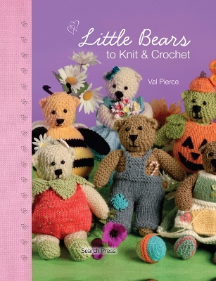Book cover for Little Bears to Knit and Crochet