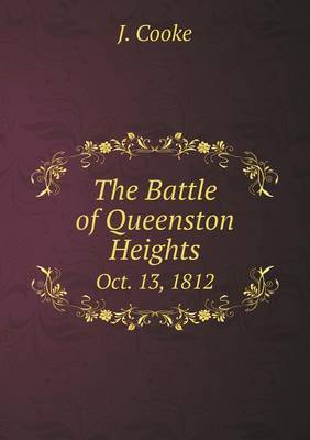 Book cover for The Battle of Queenston Heights Oct. 13, 1812