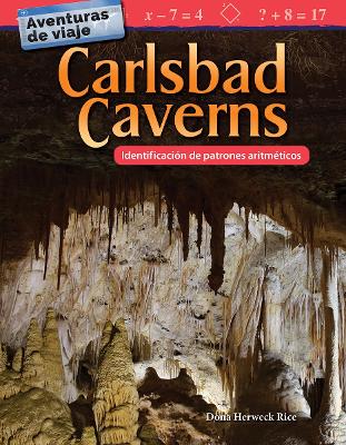 Book cover for Aventuras de viaje: Carlsbad Caverns