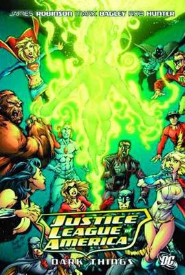 Book cover for Justice League Of America Dark Things HC