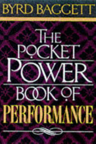 Cover of The Pocket Power Book of Performance