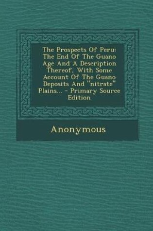 Cover of The Prospects of Peru