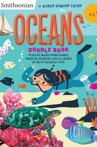 Cover of Oceans Doodle Book