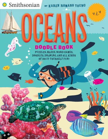 Book cover for Oceans Doodle Book