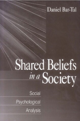 Cover of Shared Beliefs in a Society