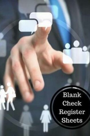 Cover of Blank Check Register Sheets