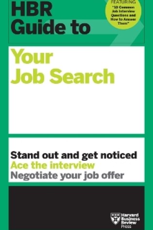 Cover of HBR Guide to Your Job Search