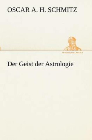 Cover of Der Geist der Astrologie