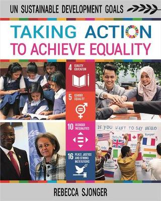 Book cover for Taking Action to Achieve Equality