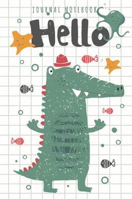 Book cover for Journal Notebook - Hello