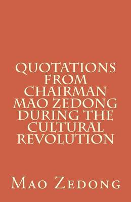 Book cover for Quotations from Chairman Mao Zedong during the Cultural Revolution