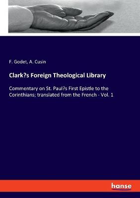 Book cover for Clark's Foreign Theological Library