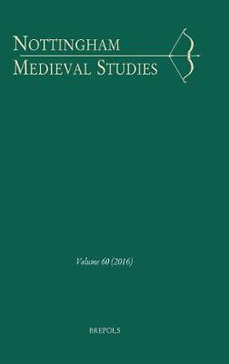 Book cover for Nottingham Medieval Studies 60 (2016)