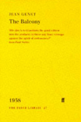 Cover of The Balcony
