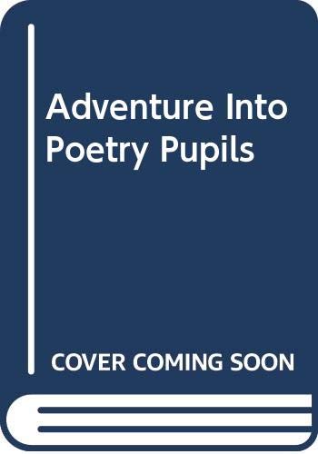 Book cover for Adventure Into Poetry Pupils