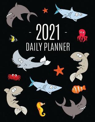 Book cover for Funny Shark Planner 2021