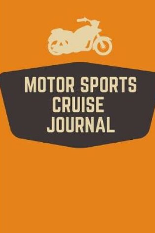 Cover of Motor Sports Cruise Notebook
