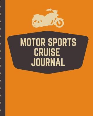 Book cover for Motor Sports Cruise Notebook