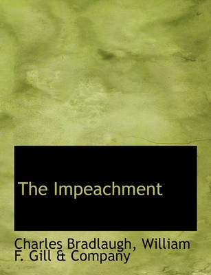 Book cover for The Impeachment