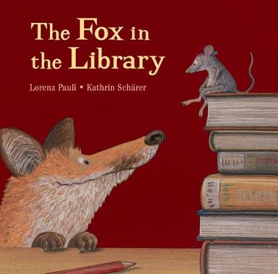 Book cover for The Fox in the Library