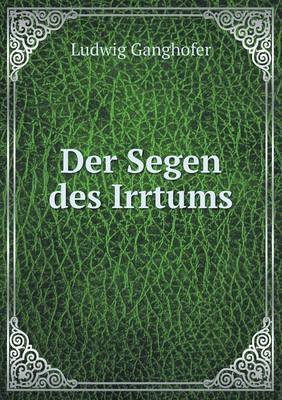 Book cover for Der Segen des Irrtums