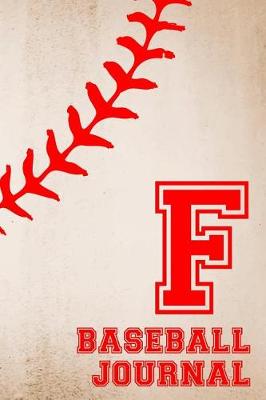 Book cover for Baseball Journal F